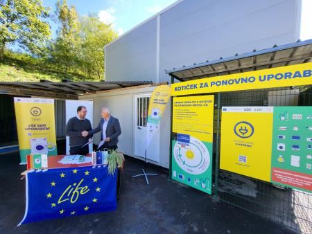 Župan Občine Cerkno in direktor ZEOS